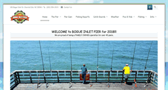 Desktop Screenshot of bogueinletpier.com
